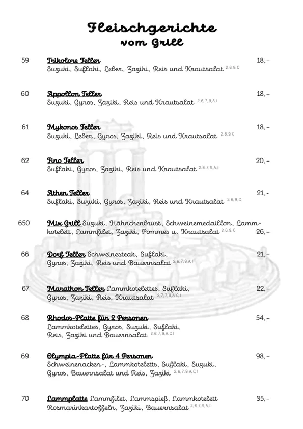Speisekarte Seite 7